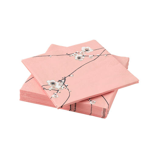 IKEA 宜家 VÅRFINT 沃尔芬特 餐巾纸 花 33x33 厘米 商品图0