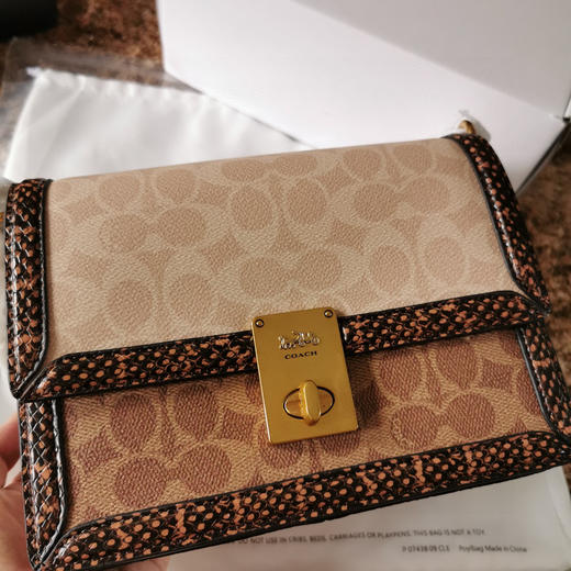Coach 蔻驰哈顿包-蛇纹 商品图6