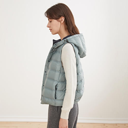 METTE羊绒世家21年早春新品女士100%山羊绒衫内搭圆领针织薄毛衣 商品图4