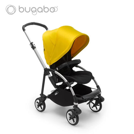 Bugaboo Bee6 城市舒适型儿童推车 可双向可折叠可站立 城市乐园，自在畅玩【银色车架】 商品图1