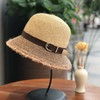 优品堂《怡然自乐》拉菲草防紫外线帽 商品缩略图4