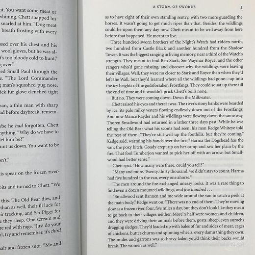 【中商原版】A Storm of Swords 英文原版 冰雨的风暴 冰与火之歌 George Martin 商品图4