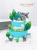 1027CAKE |   恐龙部落  恐龙主题  双层 商品缩略图1