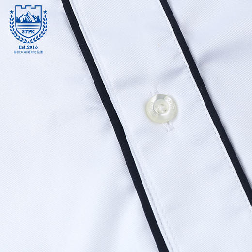 苏州太湖明珠幼儿园男孩短袖衬衫* 商品图4