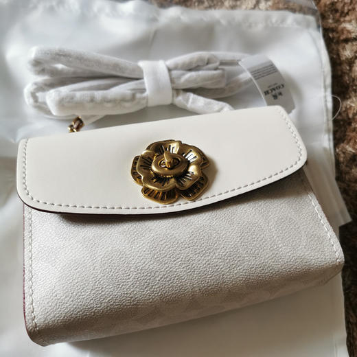 Coach parker18cm 白/白 商品图7