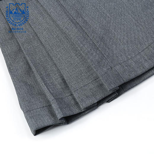 苏州太湖明珠幼儿园女孩衬衫连衣裙灰 商品图5