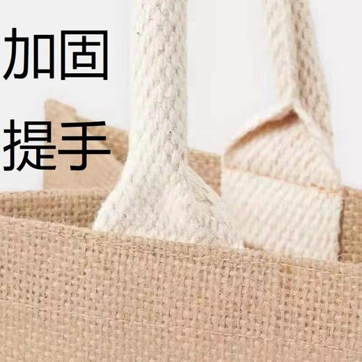 （商场同款）日本手提袋复古风亚麻袋 B-9128 商品图4