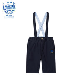 苏州太湖明珠幼儿园男孩背带短裤