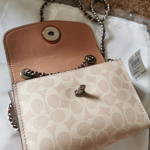 Coach parker18cm 奶茶/啡花 商品图7