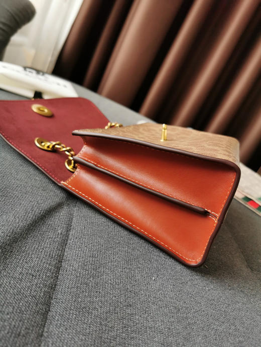 Coach蔻驰山茶花Parker26号-棕色 商品图8