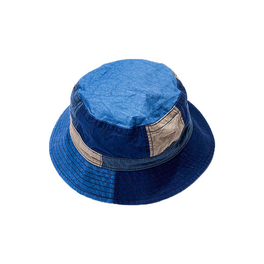 市井蓝染/拼接渔夫帽 商品图0