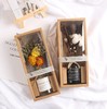 【居家】简约北欧风家居摆件时尚礼盒装玻璃瓶干花摆件拍照道具生日礼品 商品缩略图0