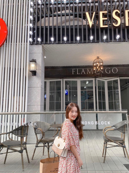 Coach蔻驰山茶花Parker26号-白咖 商品图1