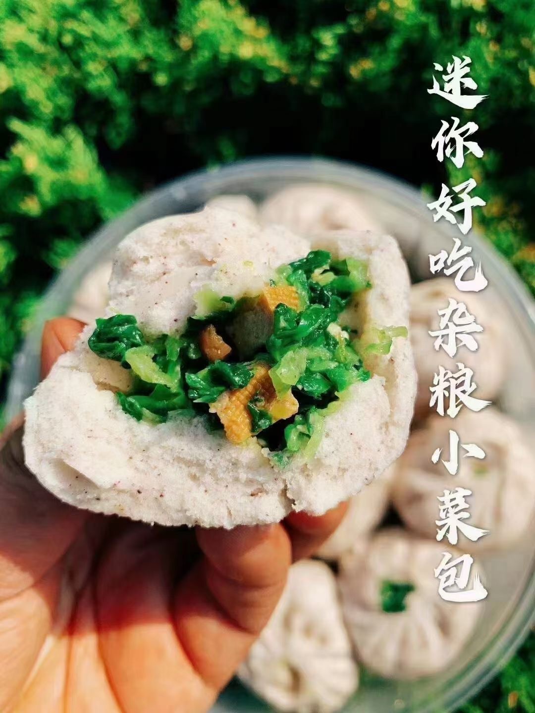迷你好吃杂粮小菜包20只装