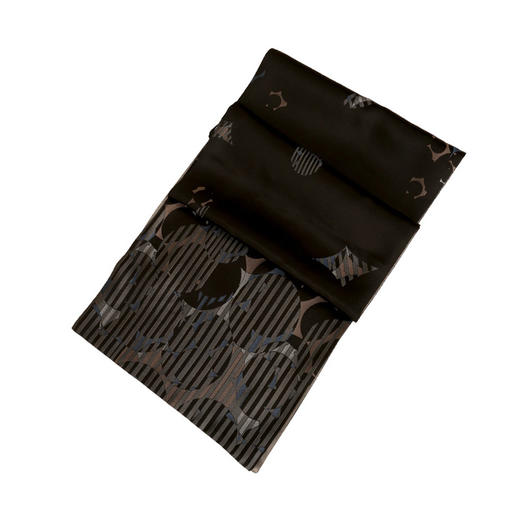 SAINTJOY/上久楷 宋锦围巾 浮光掠影黑色 SCS19027 商品图5