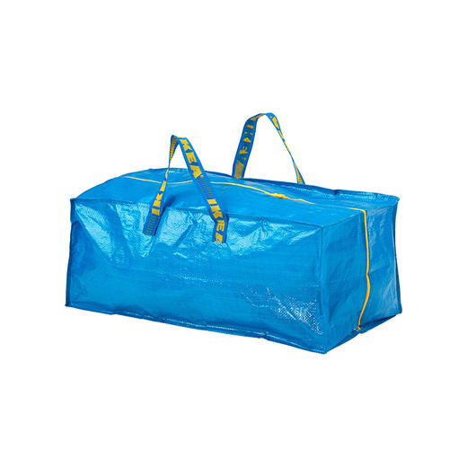 IKEA 宜家 FRAKTA 弗拉塔 用于推车的旅行箱 蓝色 76 公升 商品图0