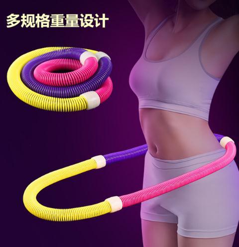 【运动装备】初学者儿童成人呼啦圈健身圈可加重软弹簧 商品图0