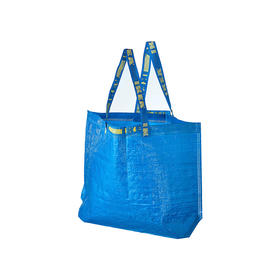 IKEA 宜家 FRAKTA 弗拉塔 搬运袋 中 蓝色 45x18x45 厘米/36 公升