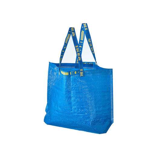 IKEA 宜家 FRAKTA 弗拉塔 搬运袋 中 蓝色 45x18x45 厘米/36 公升 商品图0