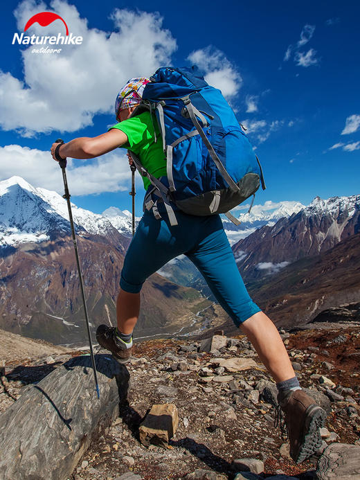 Naturehike挪客碳纤维折叠登山杖碳素超轻伸缩徒步手杖户外行山杖ST07-伸缩可调节 商品图3