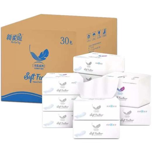 新柔庭抽纸300抽 商品图0