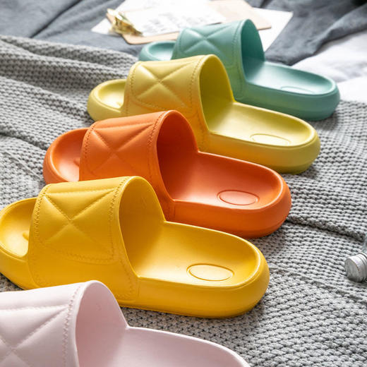 加厚鞋底 柔软似云端 | 日式夏季男女款 家用室内防滑凉拖鞋 软底防臭[福利品] 商品图2