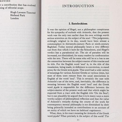 【中商原版】灵魂论 英文原版 De Anima (On the Soul) 亚里士多德：论灵魂 Aristotle 哲学 商品图5