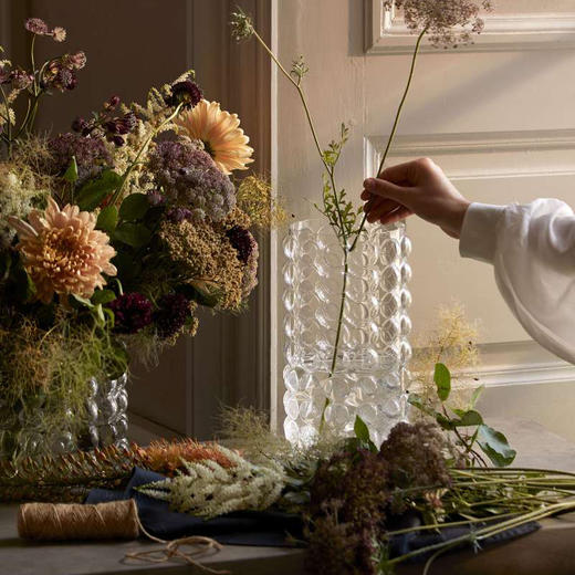 北欧泡泡玻璃花器  · 艺术家居 商品图0