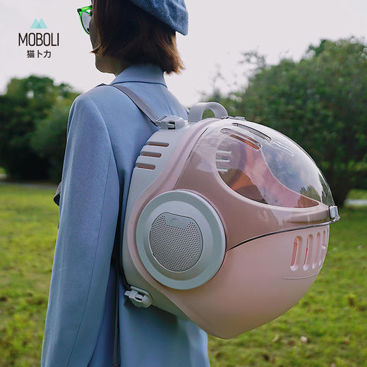 猫卜力猫咪外出便携包WE双肩宠物透气猫背包 商品图2