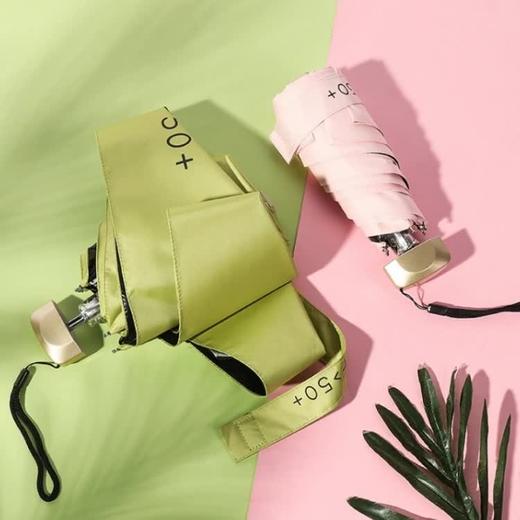 现货【超级迷你“口袋伞”】迷你晴雨伞 超小便携 抗风防水 遮阳伞 防晒UPF50+ 多层隔热 轻巧结实 时尚个性 多色可选 太阳伞 雨伞 商品图1