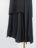 OFFiNG 羊绒拼接百褶雪纺连衣裙 - 黑色 商品缩略图7