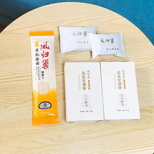 社区团购 凤归巢 花生芝麻酱 180g*20条  顺丰包邮 商品图1