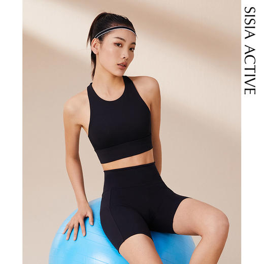 sisia2021新款瑜伽服背心运动女外穿美背无袖yoga健身普拉提上衣 商品图3