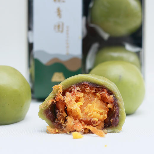 裸青团（咸蛋黄肉松&红豆栗子口味） 商品图2