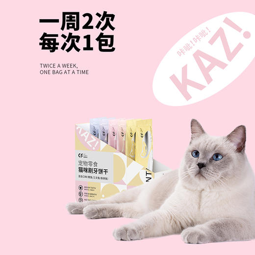 猫森林猫犬通用宠物零食洁齿饼干/ZERO冻干棒棒糖 商品图3
