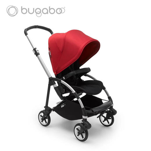 Bugaboo Bee6 城市舒适型儿童推车 可双向可折叠可站立 城市乐园，自在畅玩【银色车架】 商品图2