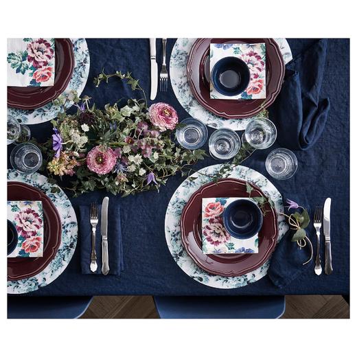 IKEA 宜家 SMAKSINNE 斯马克辛恩 餐巾纸 多色, 花 33x33 厘米 商品图3