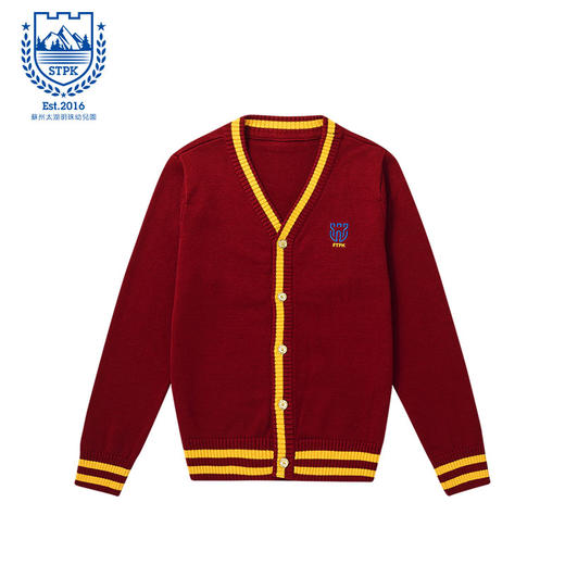 苏州太湖明珠幼儿园男孩毛衣* 商品图0