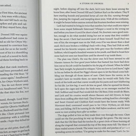 【中商原版】A Storm of Swords 英文原版 冰雨的风暴 冰与火之歌 George Martin 商品图5