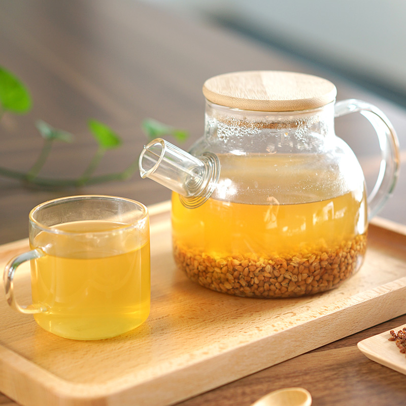 【买一赠一】全胚芽健康茶 | 大凉山黑苦荞胚芽茶苦荞茶 代用茶茶饮 400g/瓶