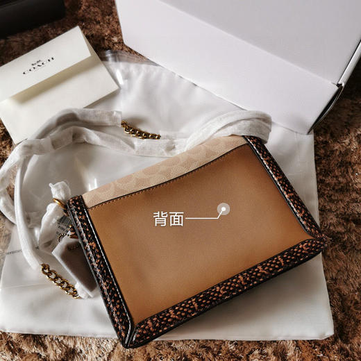 Coach 蔻驰哈顿包-蛇纹 商品图5
