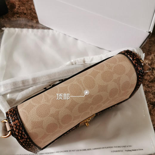 Coach 蔻驰哈顿包-蛇纹 商品图2