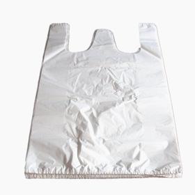 白色加厚方便袋100入 手提塑料袋  20#/25#/30#/40# 多款可选 食品购物手提袋