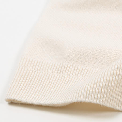 METTE羊绒世家21年早春新品女士100%山羊绒衫内搭圆领针织薄毛衣 商品图10