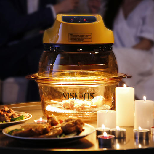 康宁VISIONS旋风炉+4.1L晶钻锅组合 商品图3
