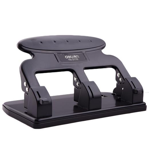 得力0116三孔打孔器可打35页带标尺打洞机纸张打洞器重型打孔机 商品图2