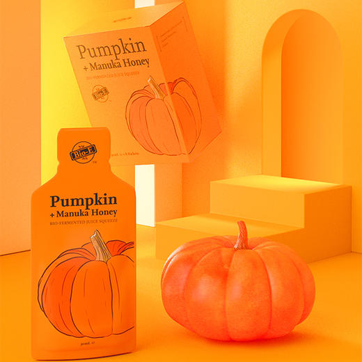 【买二送一  重回轻盈身材】Bio-E南瓜酵素  浓缩多层营养源 释放加倍酵素力  重回轻盈 30ml*7袋/盒 商品图3