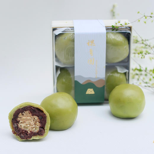 裸青团（咸蛋黄肉松&红豆栗子口味） 商品图6