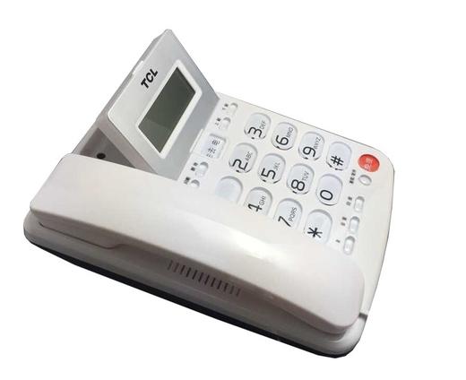 TCL202电话机 商务家用  办公固定电话机 来电摇头 免电池座机 商品图5
