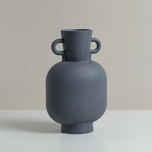 土耳其花器  双耳雾霾蓝  · 艺术家居 商品图0